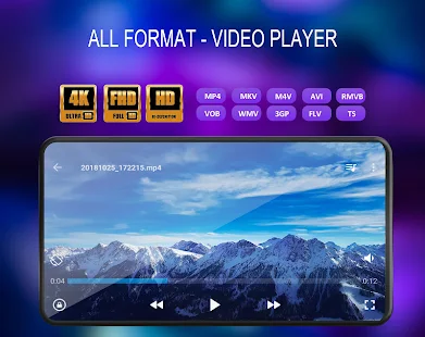 Screenshot 2 for Video Player All Format Premium 1.1.9 APK