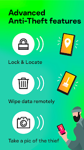 Screenshot 5 for Kaspersky Mobile Antivirus AppLock & Web Security 11.73.4.6121 APK MOD Premium Unlocked/Keys