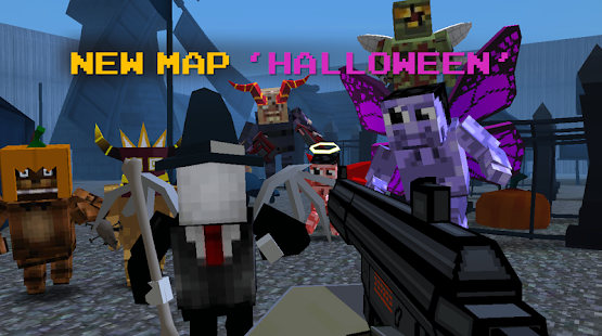 Screenshot 1 for Pixel Z Gunner 3D FPS 3.9 MOD APK Unlimited Money