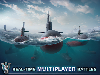 Screenshot 7 for WORLD of SUBMARINES Navy Shooter 3D War Game 1.2.1 MOD APK + Data