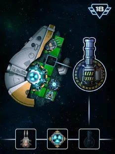 Screenshot 1 for Space Arena Build Fight 1.10.7 APK + MOD