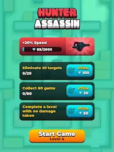 Screenshot 7 for Hunter Assassin 1.21 b1216 Mod A lot of diamonds