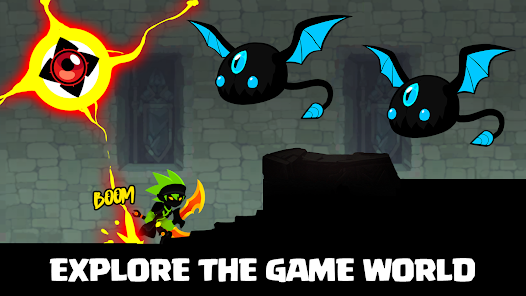Screenshot 1 for Shadow Hero Mod APK 0.3.2 God Mode