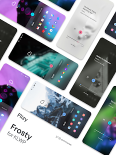 Screenshot 1 for Frosty for KLWP 2020.Feb.10.23