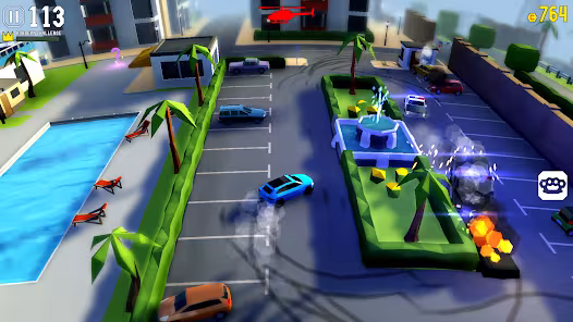 Screenshot 7 for Reckless Getaway 2 Car Chase 2.18.11 Mod APK Unlimited Money