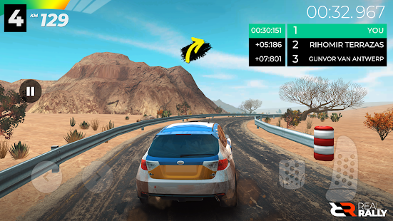 Screenshot 5 for Real Rally 0.2.4 MOD (Unlocked)