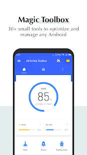 Screenshot 1 for All In One Toolbox Cleaner Speed Booster 8.1.5.4.2 Pro APK