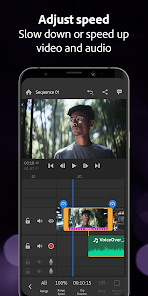 Screenshot 1 for Adobe Premiere Rush 2.8.0.2719 APK MOD Premium Subscription