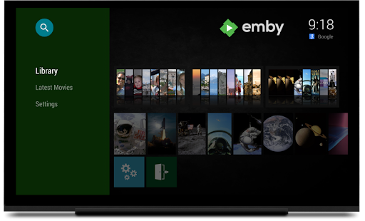 Screenshot 1 for Emby for Android TV 1.7.54g Unlocked