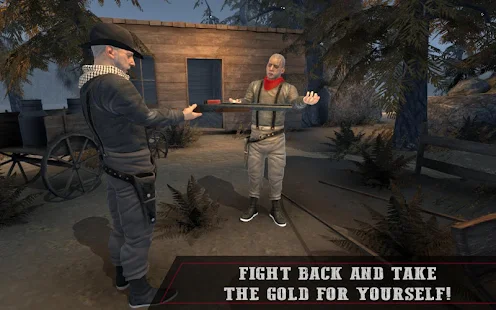 Screenshot 4 for West Mafia Redemption Gold Hunter FPS Shooter 1.1.2 MOD APK