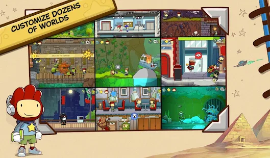 Screenshot 1 for Scribblenauts Unlimited 1.09 MOD + Data Unlocked