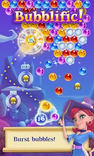 Screenshot 1 for Bubble Witch 2 Saga 1.113.0 MOD (Boosters + Lives + Moves)