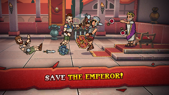 Screenshot 3 for Gladihoppers Gladiator Battle Simulator! 3.0.0 Mod money