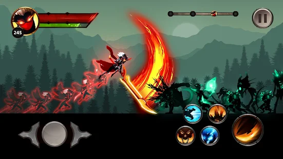 Screenshot 1 for Stickman Legends Shadow Offline Fighting Games DB 2.5.5 Mod free shopping