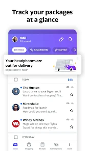 Screenshot 1 for Yahoo Mail 7.30.1 MOD APK Plus, Premium Unlocked