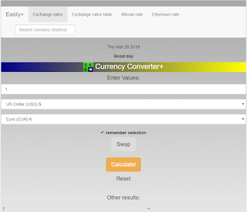 Screenshot 7 for Currency Converter Easily+ 1.4.4