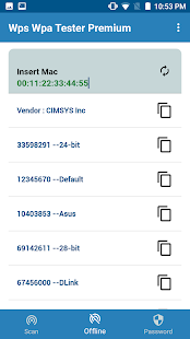 Screenshot 1 for WIFI WPS WPA TESTER Premium 4.0.1