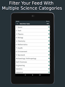 Screenshot 7 for Science News Daily 13.1 MOD APK Premium Unlocked