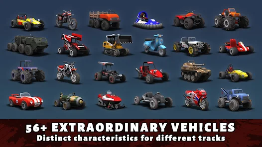 Screenshot 5 for Mini Racing Adventures 1.28.4 MOD APK Money