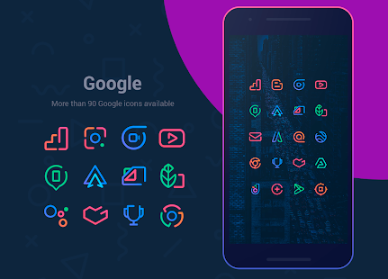Screenshot 2 for Linebit Icon Pack  07.12.19 Patched