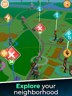 Screenshot 7 for Magic Streets Location based RPG 1.0.33 Mod money