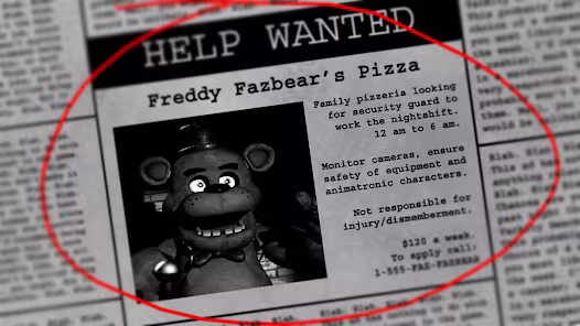 Screenshot 3 for Five Nights at Freddys 2.0.3 MOD APK Unlocked