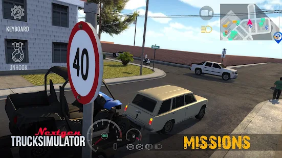 Screenshot 3 for Nextgen: Truck Simulator 0.29 Mod free shopping