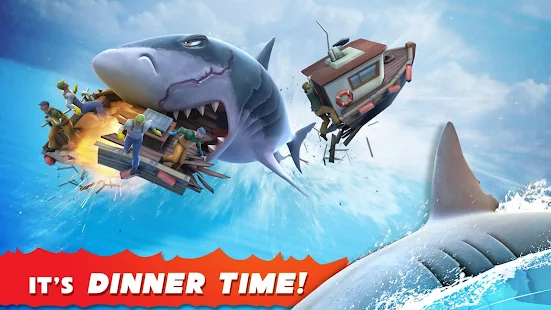 Screenshot 2 for Hungry Shark Evolution 6.4.6 MOD APK