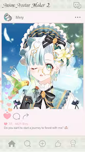 Screenshot 2 for Anime Avatar Maker 2 Mod APK 2.6 Remove ads