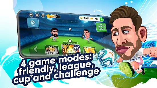 Screenshot 4 for Head Football LaLiga 2021 6.2.5 Mod Money Ad-Free