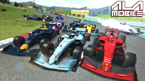 Screenshot 1 for Ala Mobile GP Formula cars racing 3.1.0 MOD Paid Features Unlocked