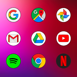 Screenshot 5 for OXYGEN CIRCLE ICON PACK 2.1 Patched