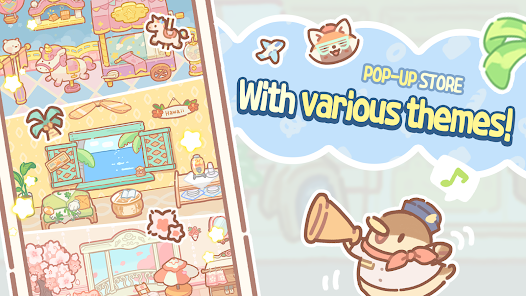 Screenshot 1 for Bear Bakery Merge Tycoon 1.2.28 MOD APK No Cooldown, Free VIP