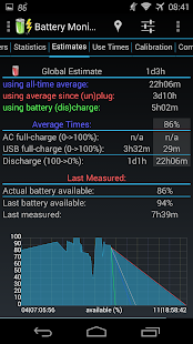 Screenshot 7 for 3C Battery Monitor Widget Pro 4.0d Mod