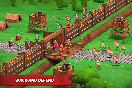 Screenshot 1 for Grow Empire Rome 1.4.66 MOD Unlimited Coins/Gems