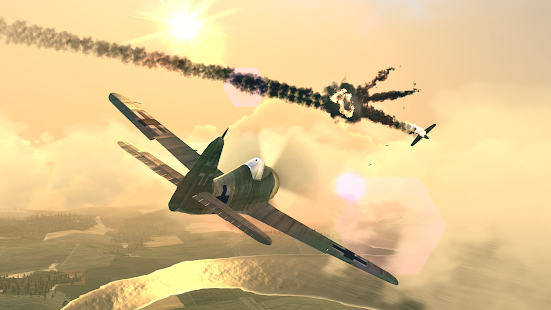 Screenshot 2 for Warplanes WW2 Dogfight 1.6.1 MOD APK (Unlimited Money+More)