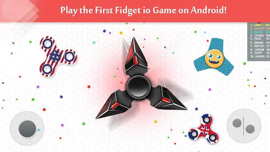 Screenshot 1 for Fidget Spinner .io Game 111.0 MOD APK Unlimited Money