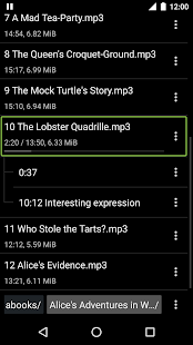 Screenshot 3 for Simple Audiobook Player 1.4.1 APK