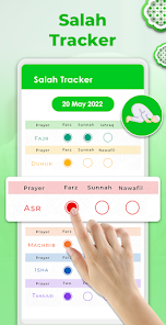 Screenshot 1 for Prayer Times Qibla Finder 19.2 MOD APK Premium Unlocked