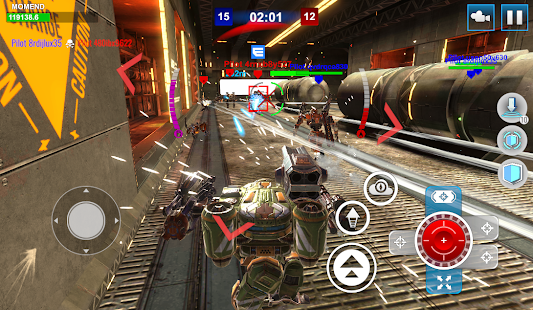 Screenshot 4 for Mech Wars Online Battles v1.424 MOD APK Unlimited Coin/Currency