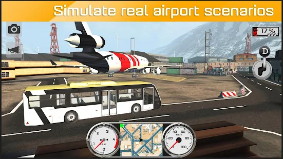 Screenshot 1 for Airport Vehicle Simulator 1.2.2 APK