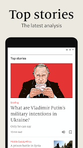 Screenshot 1 for Economist 3.46.0 APK Subscribed