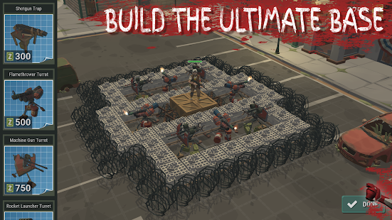 Screenshot 3 for Overrun Zombie Horde Apocalypse Survival TD Game 1.60