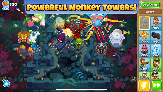 Screenshot 2 for Bloons TD 6 46.3 MOD APK Menu