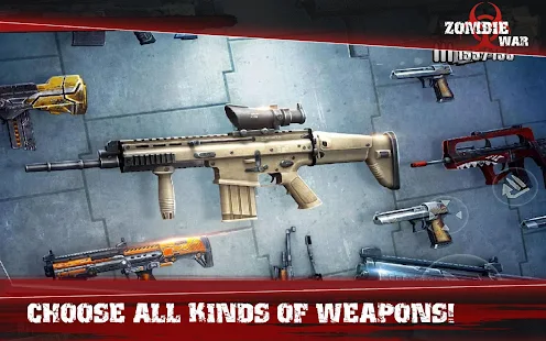 Screenshot 6 for Zombie Defense Shooting FPS Kill Shot hunting War 2.3.3 MOD (Unlimited Money)