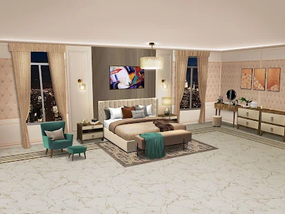 Screenshot 3 for My Home Design Modern City 1.5.1 Mod Money