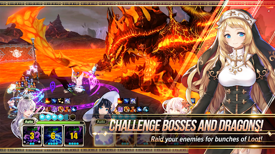 Screenshot 5 for Kings Raid 3.80.9 MOD (Weak Enemy)