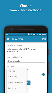 Screenshot 4 for Autosync for Box BoxSync 4.4.17 Ultimate