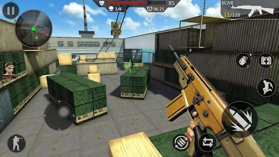 Screenshot 4 for Cover Strike 3D Team Shooter 1.1.333 MOD (god mode + one hit + unlock all gun)