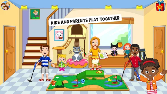 Screenshot 6 for My Town Best Friends House games for kids 1.19 Mod free shopping